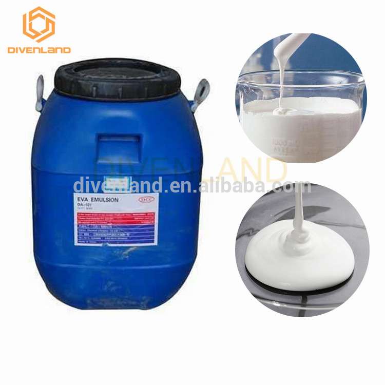 White latex eva emulsion polymerization of vinyl acetate ethylene vinyl copolymer